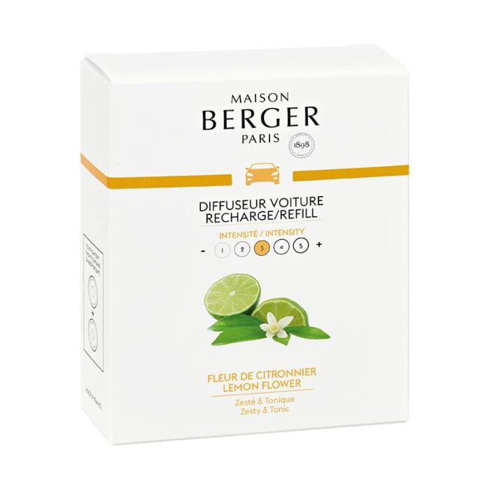 Maison Berger Set of 2 Lemon Flower Ceramic Refills-1